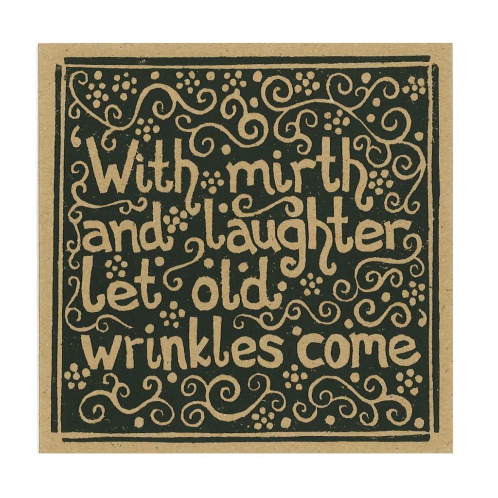 wrinkles card