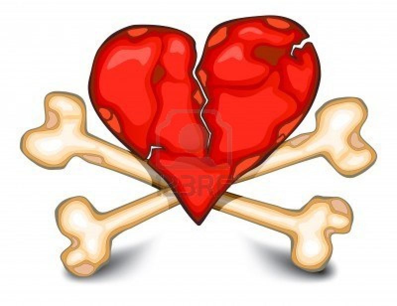 6208026-the-broken-heart-against-bones-terrible-ominous-symbol-on-white